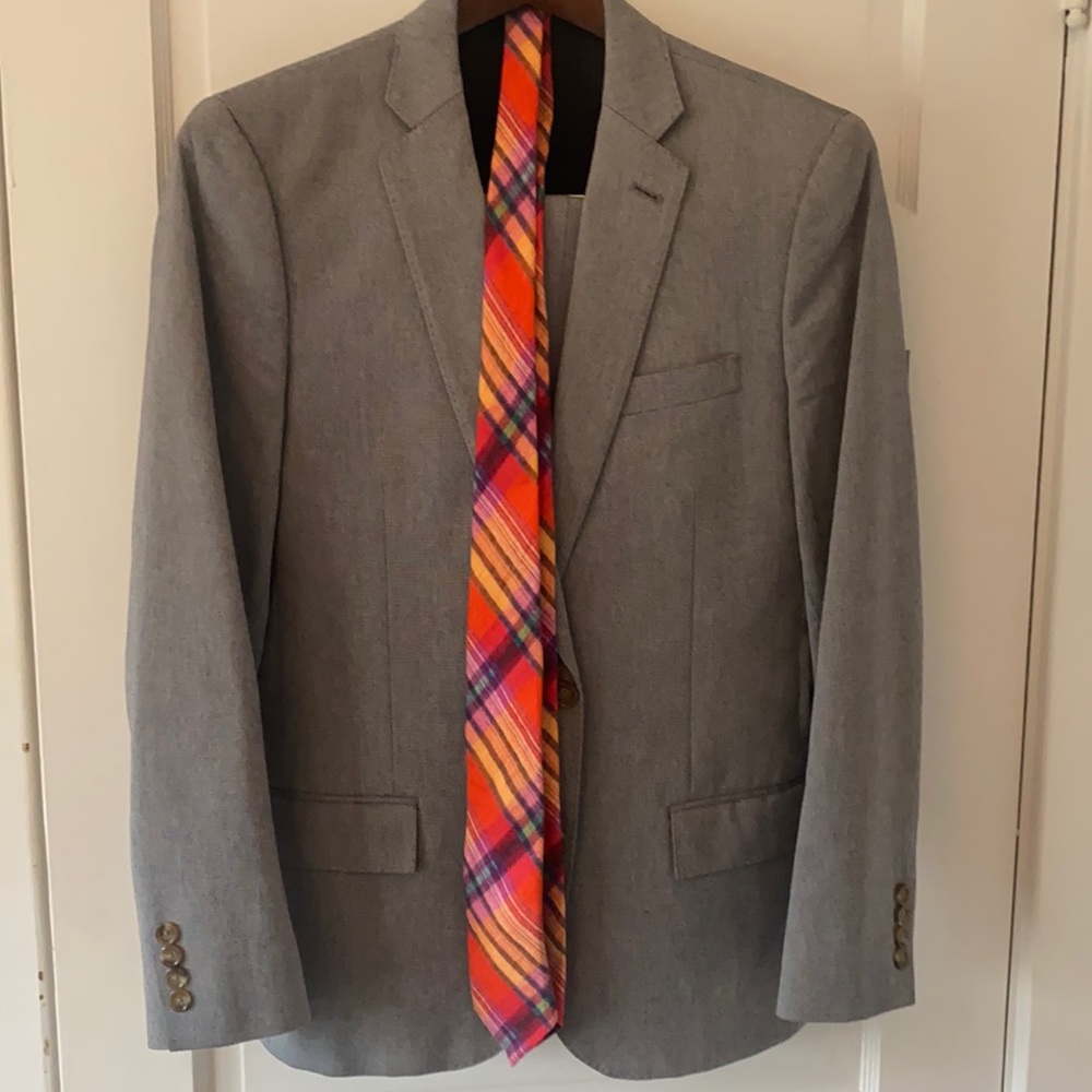 Geoff Nicholson linen tie